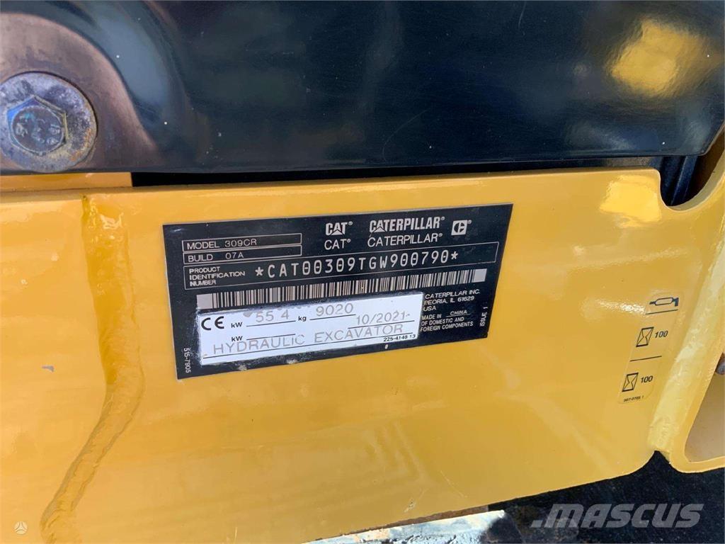 CAT 309CR Bagri goseničarji