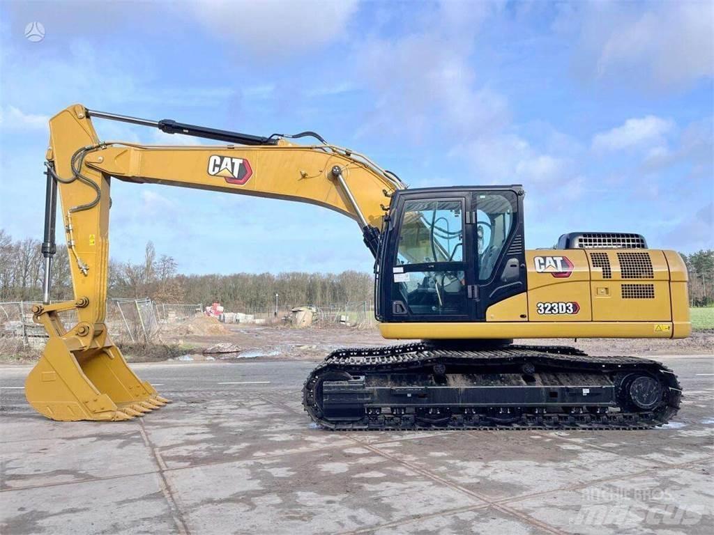 CAT 323D3 Bagri goseničarji