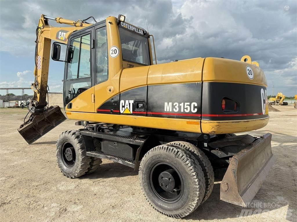 CAT M315C Bagri na kolesih