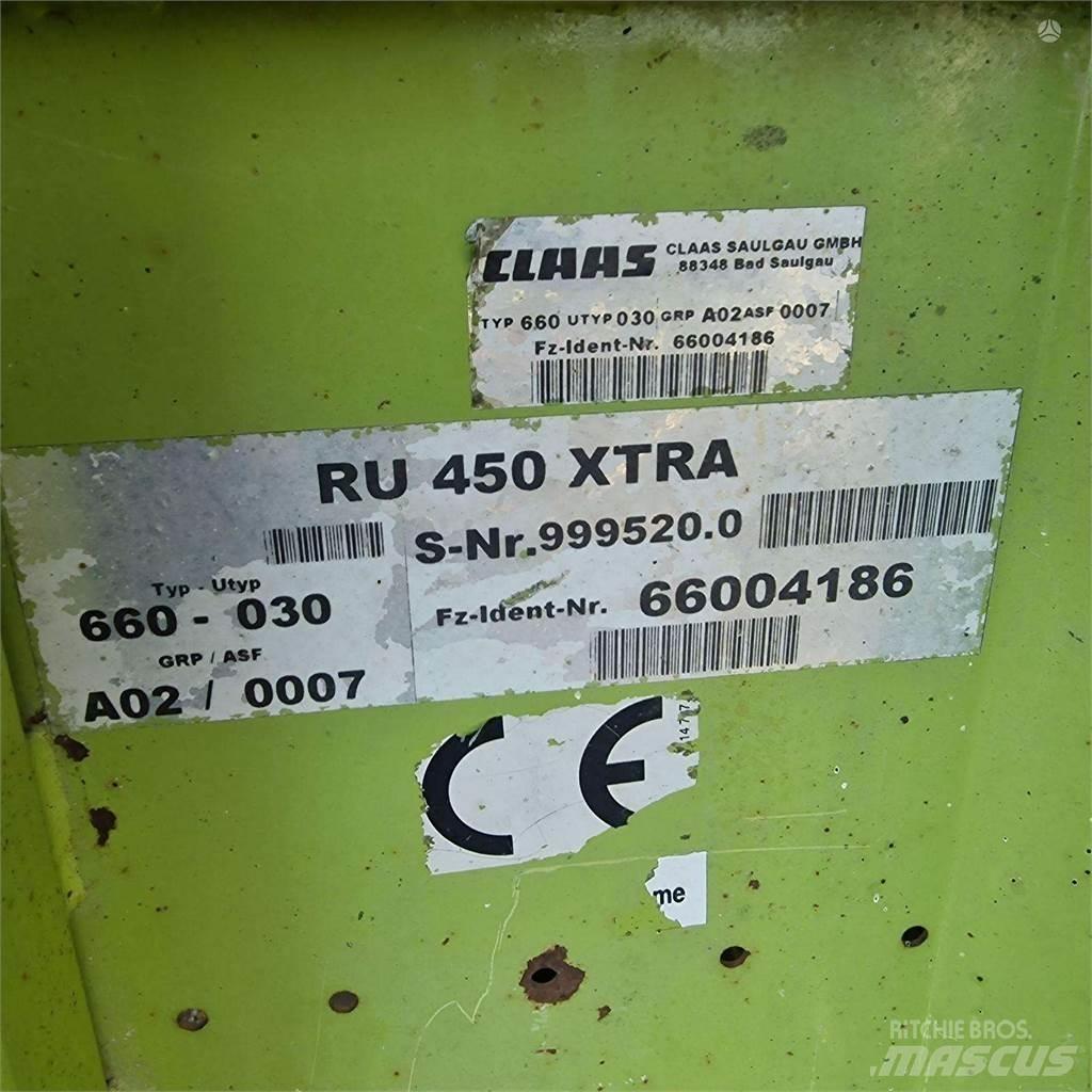 CLAAS RU 450Xtra Kmetijstvo - drugo