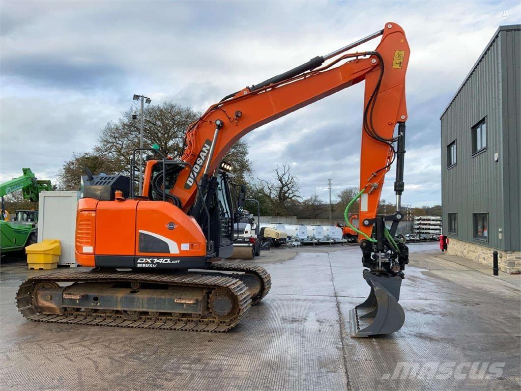 Doosan DX140 LCR Bagri goseničarji