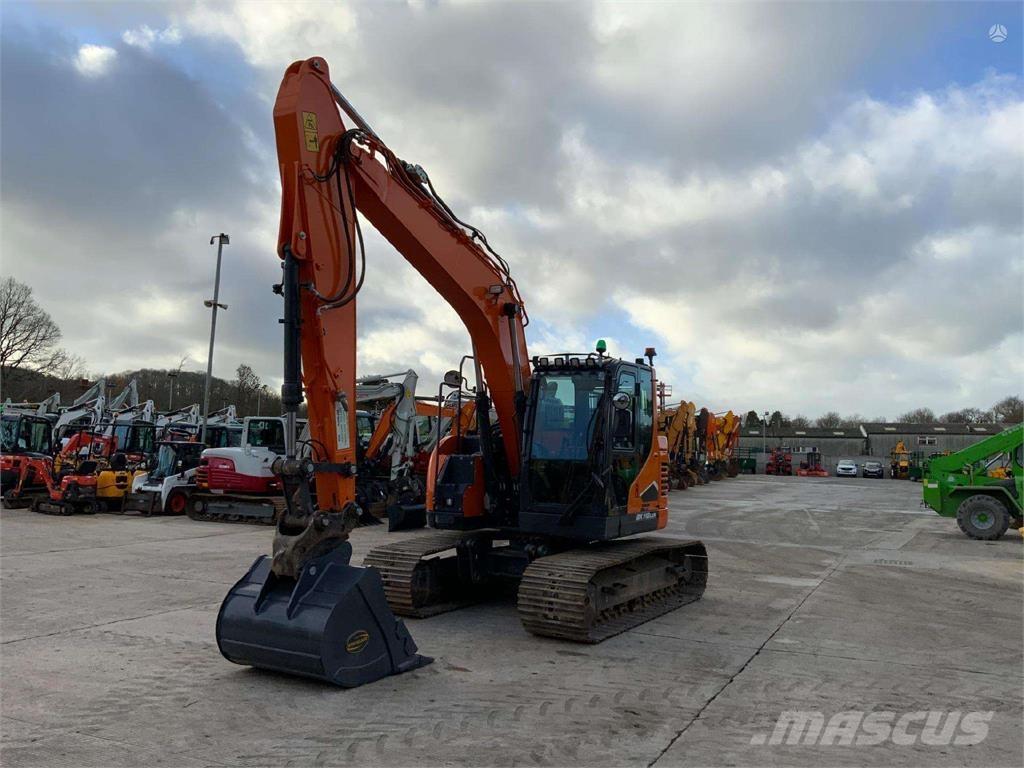 Doosan DX140 LCR Bagri goseničarji