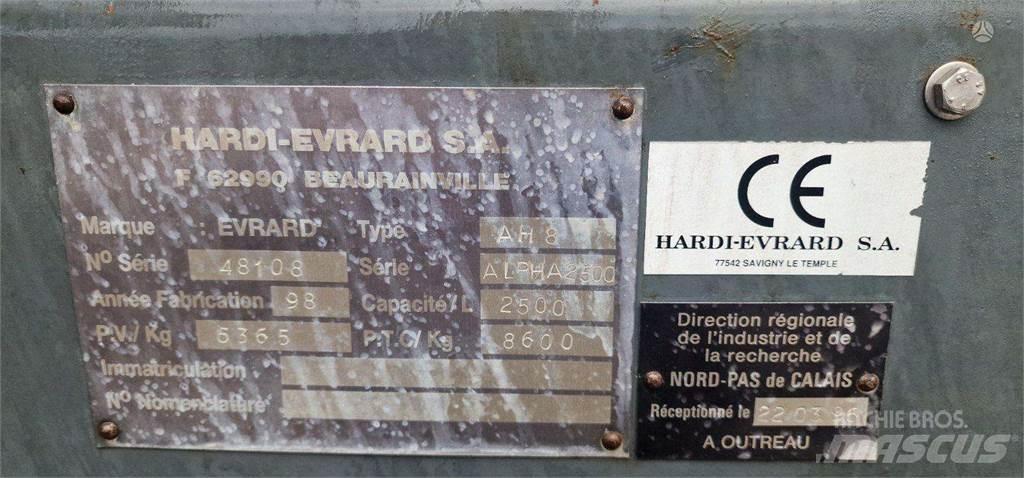 Evrard HARDI Samohodne škropilnice