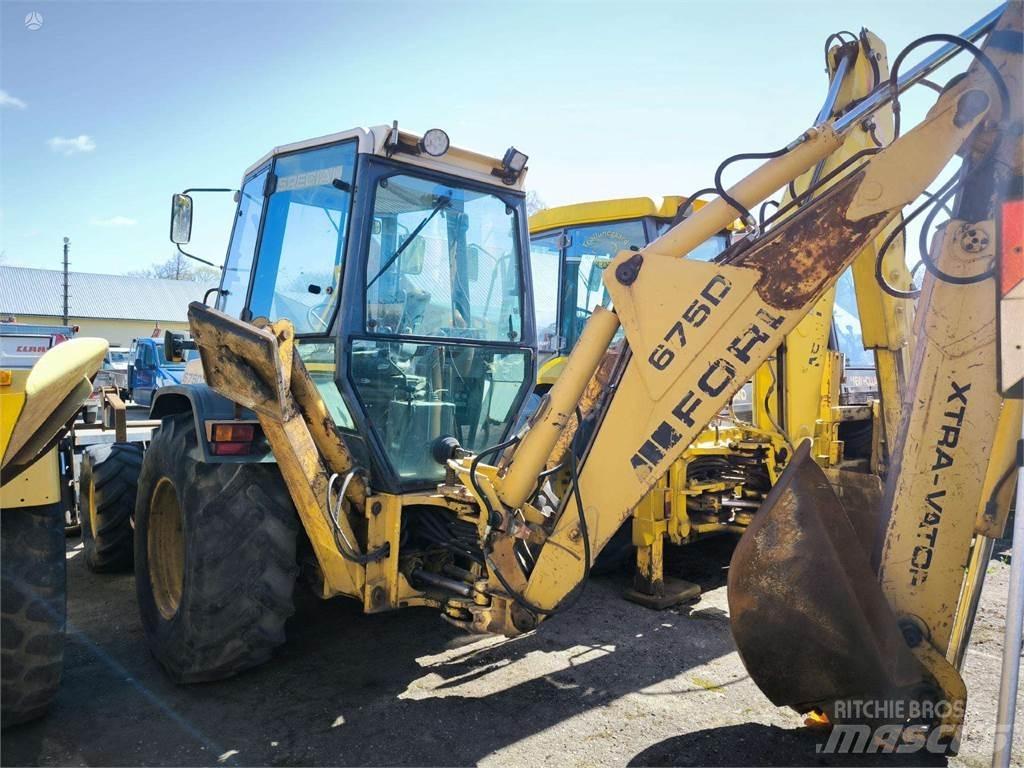 Ford 675d Čelni nakladalci in kopači
