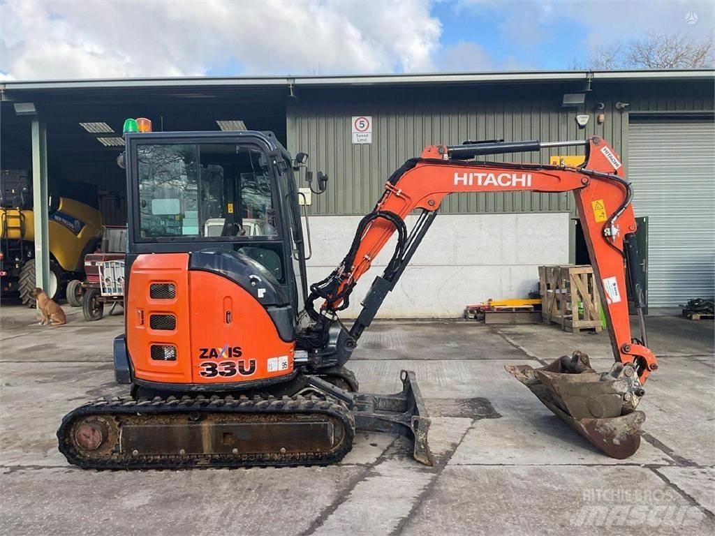 Hitachi Zaxis 33U Bagri goseničarji