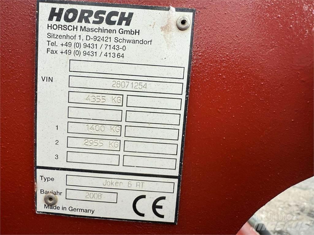 Horsch Joker 6RT Travniške brane