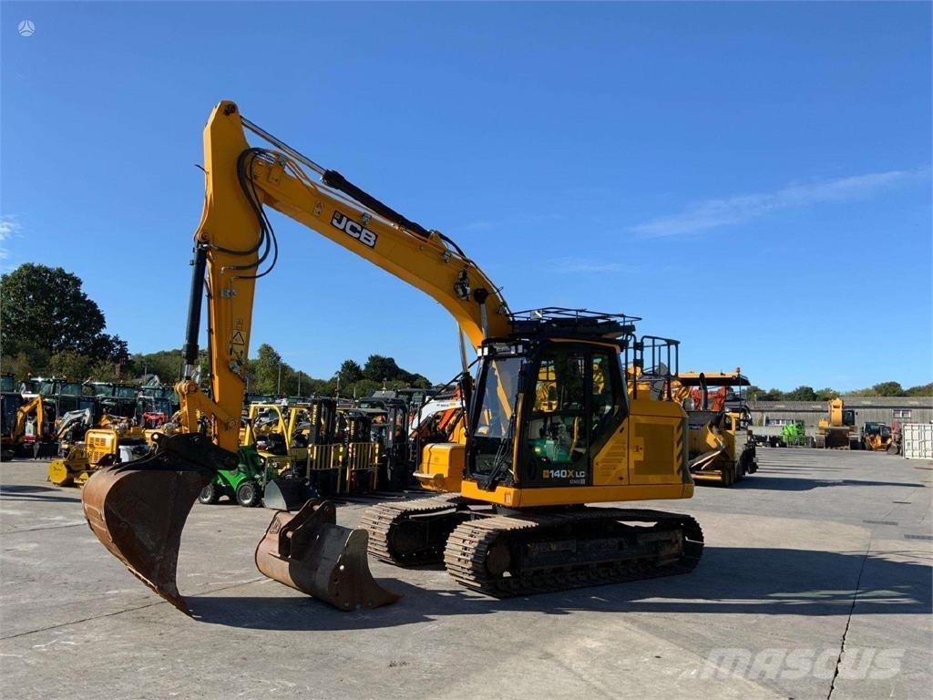 JCB 140X LC Bagri goseničarji