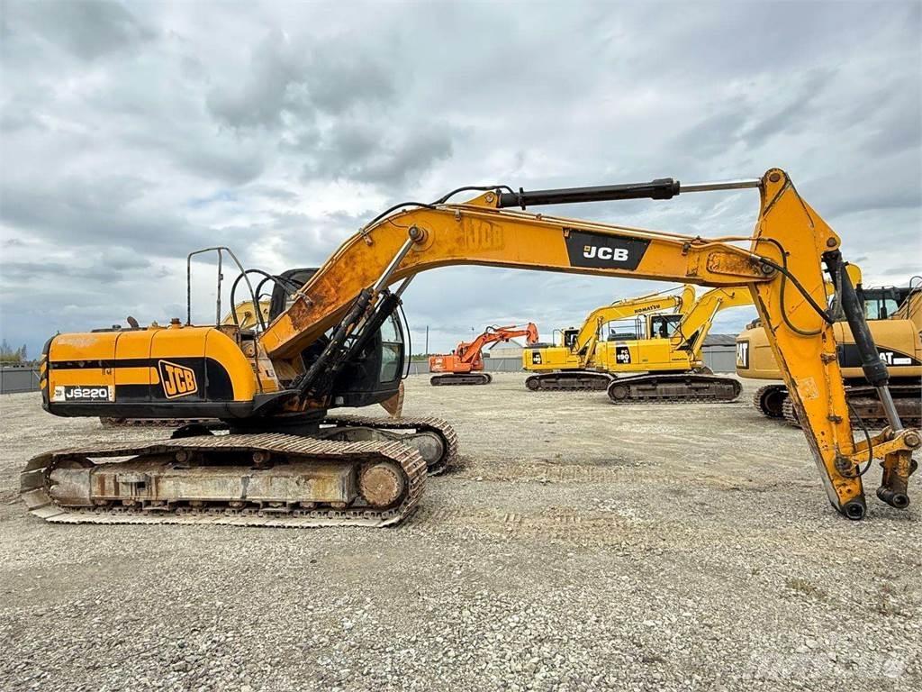 JCB JS 220 LC Bagri goseničarji