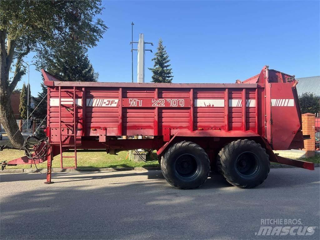 JF MT 22000 Rezač za bale, oprema za rezanje in odvijanje bal