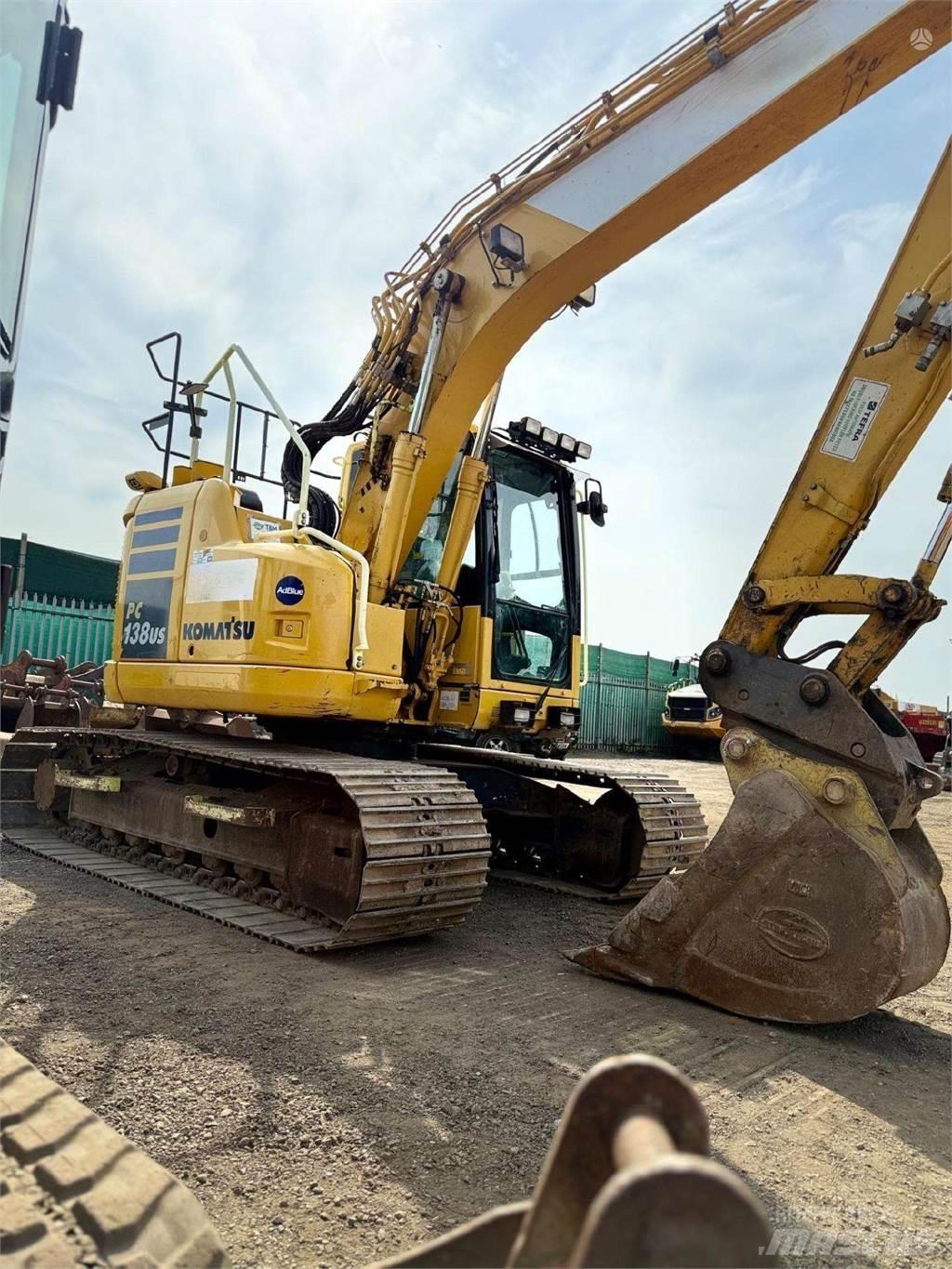Komatsu PC138US Bagri goseničarji