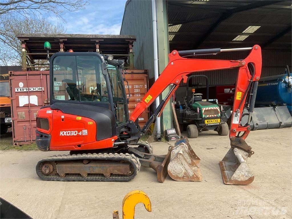 Kubota KX030-4 Mini bagri <7t