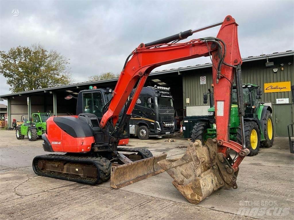 Kubota KX080-4 Bagri goseničarji