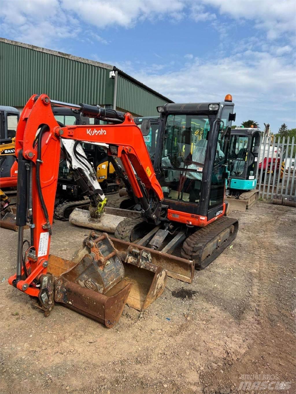 Kubota U27-4 Mini bagri <7t