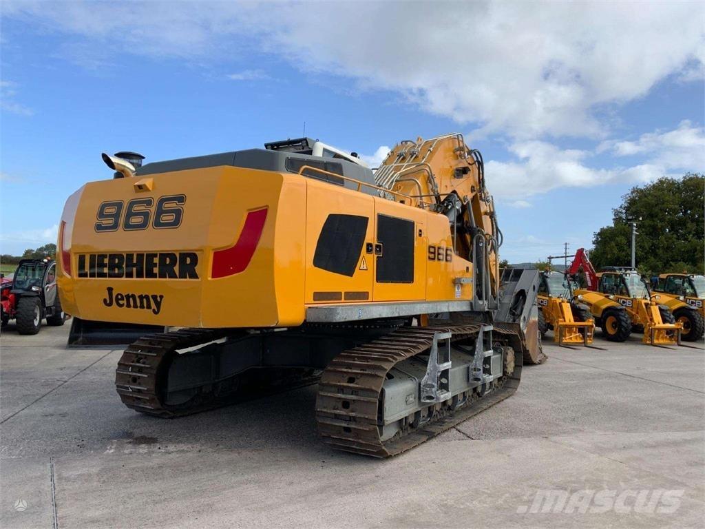 Liebherr R966 HD Bagri goseničarji