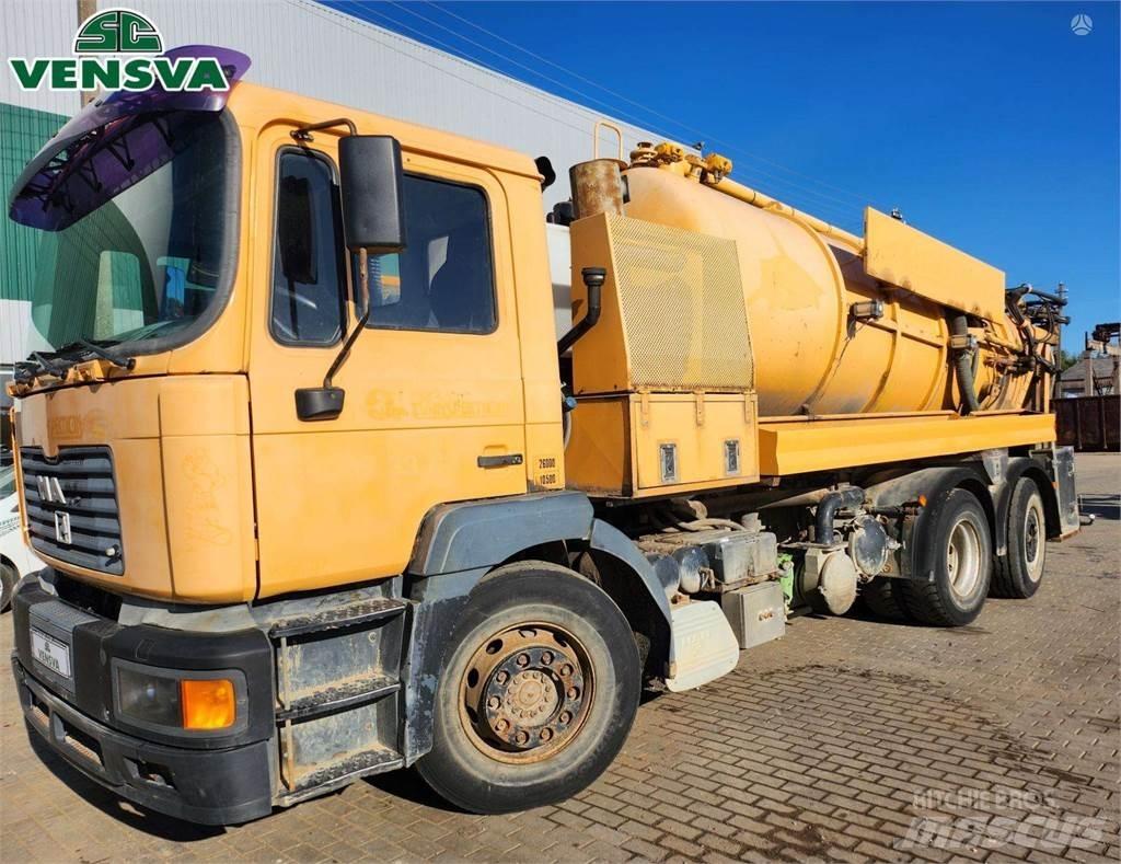MAN FE 26T 6x2 Vakuumski tovornjaki