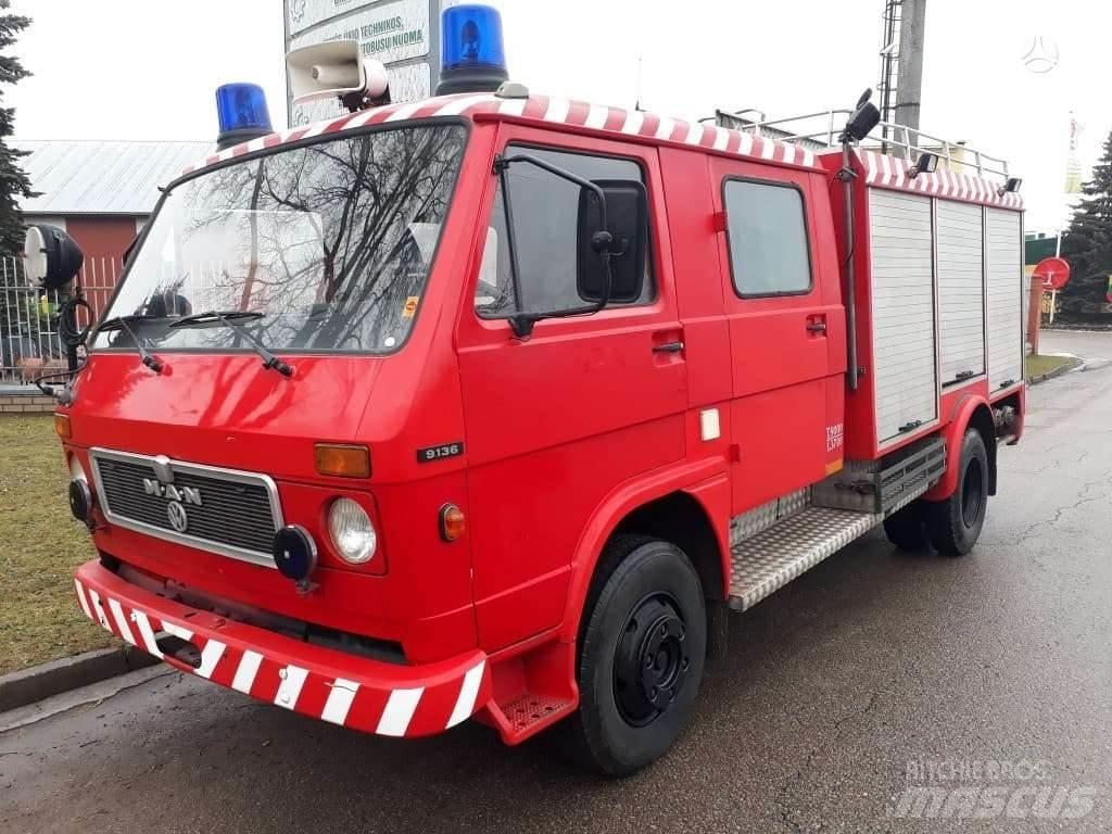 MAN VW 9136 Gasilska vozila
