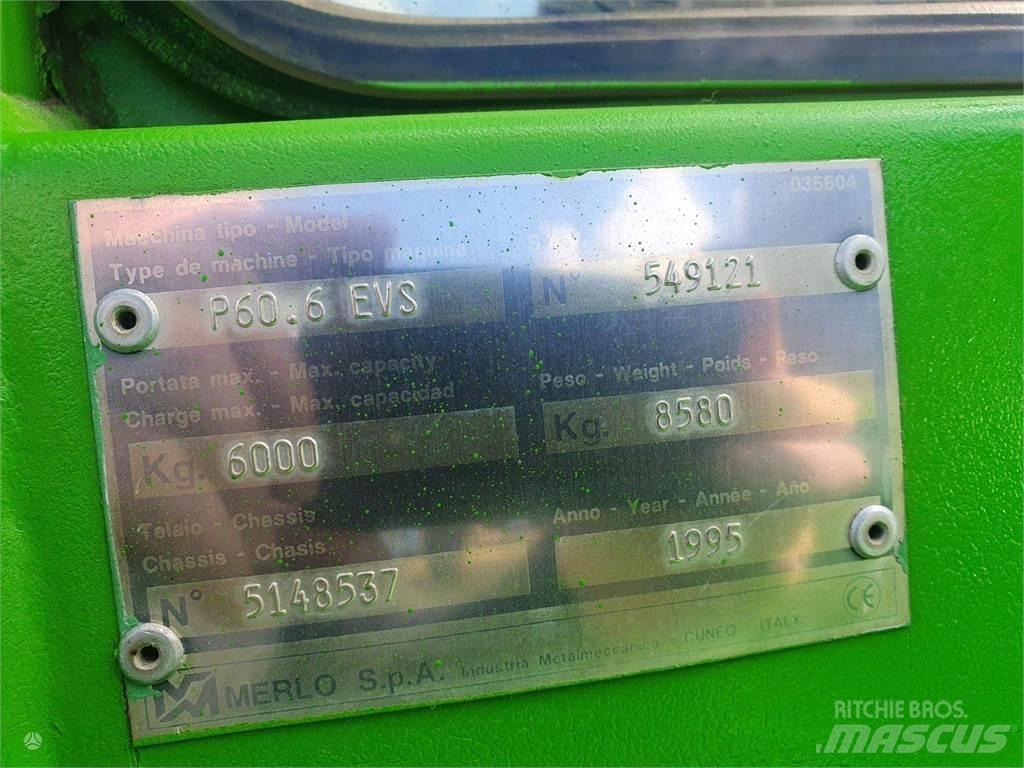 Merlo P60.6 EVS Čelni nakladalci in kopači