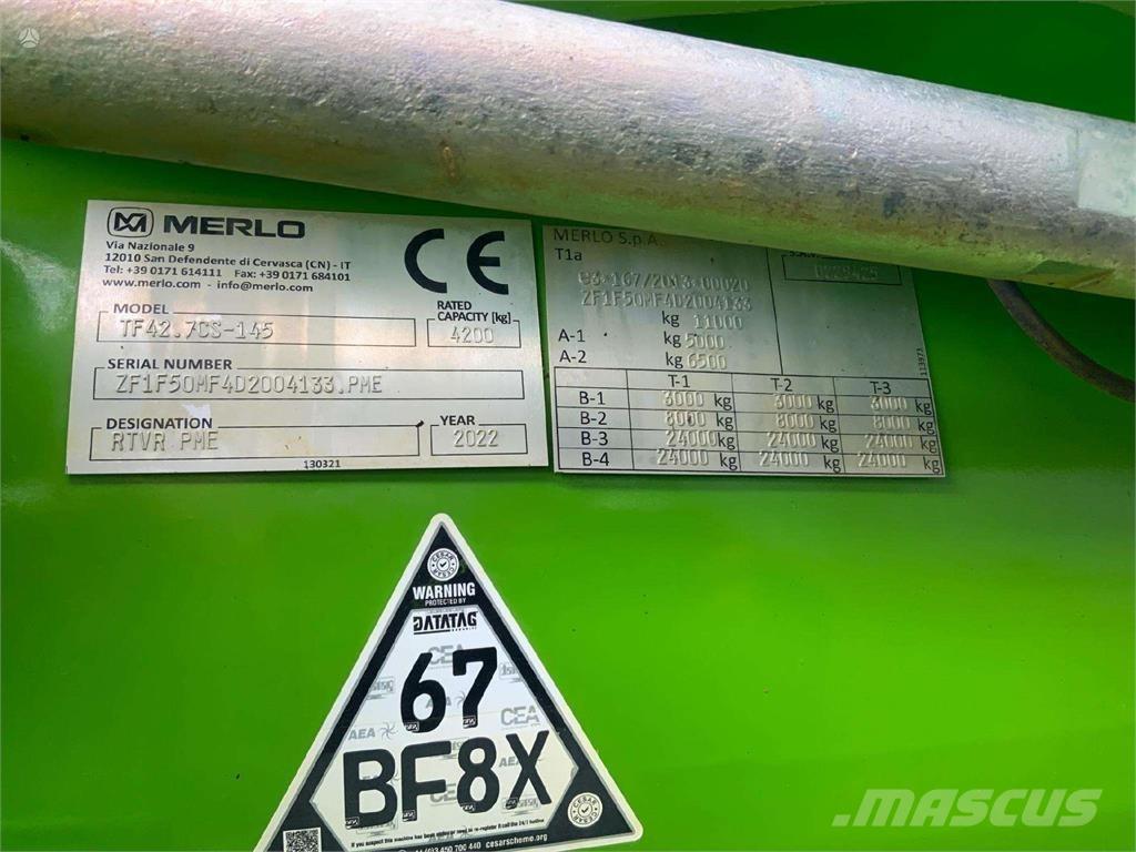 Merlo TF42.7 Čelni nakladalci in kopači