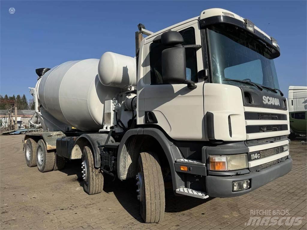 Scania P124 8x4 Avtomešalci za beton