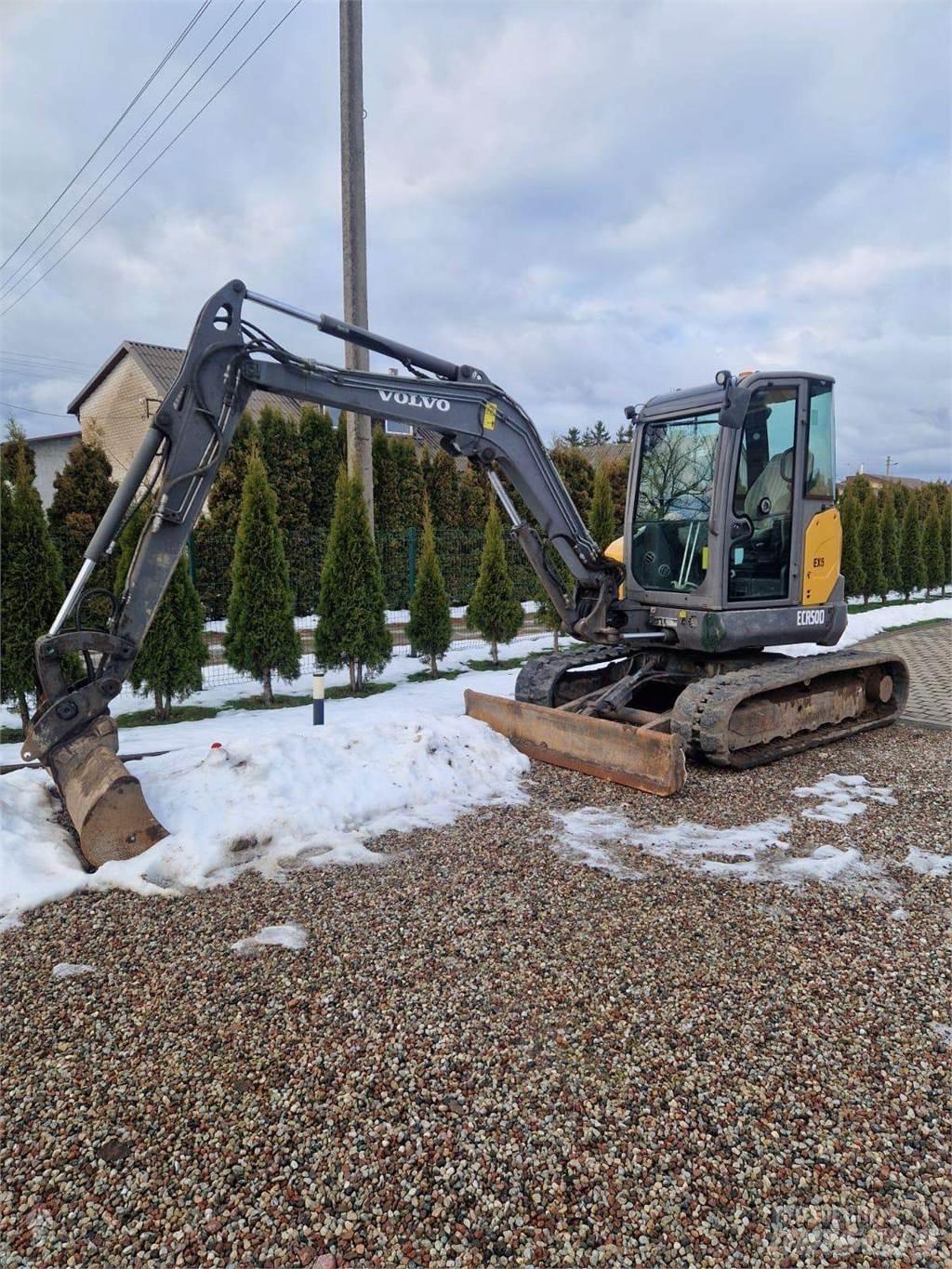 Volvo ECR50 Bagri goseničarji