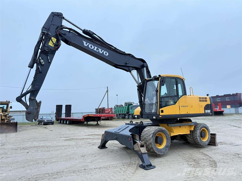 Volvo EW 180 C Bagri na kolesih