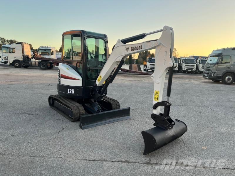 Bobcat E 26 Mini bagri <7t
