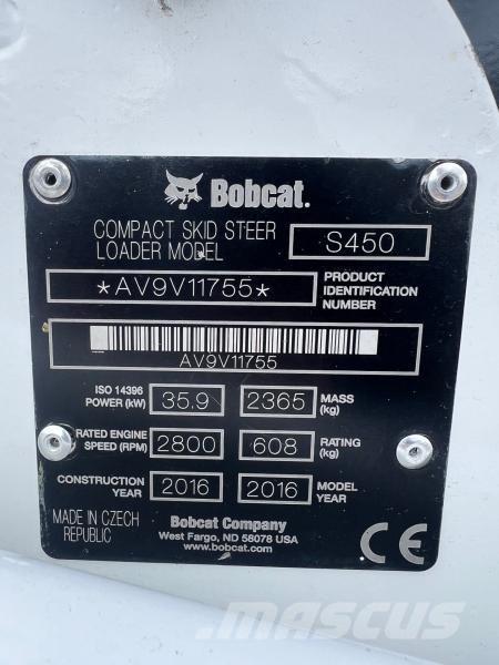 Bobcat S 450 Mini nakladalci