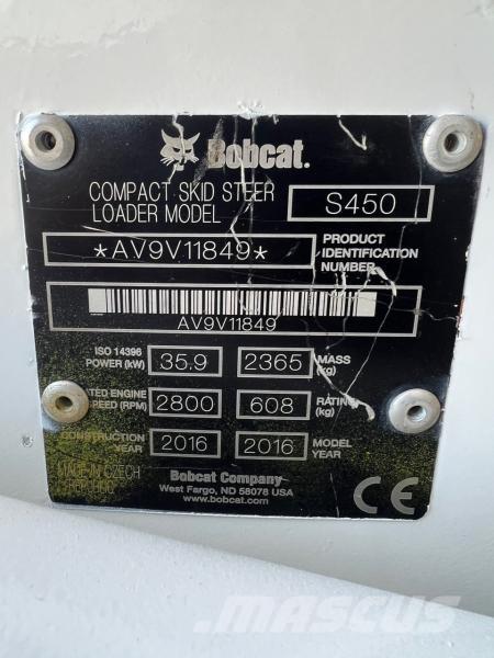 Bobcat S 450 Mini nakladalci
