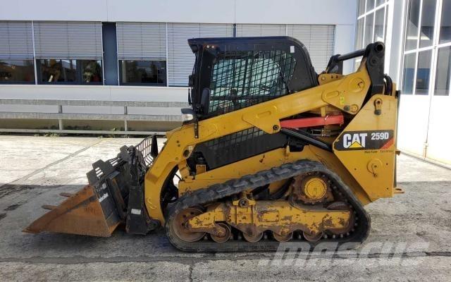 CAT 259D HF Skid steer mini nakladalci