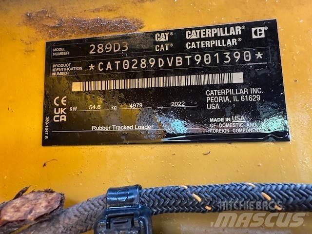 CAT 289D3 Skid steer mini nakladalci