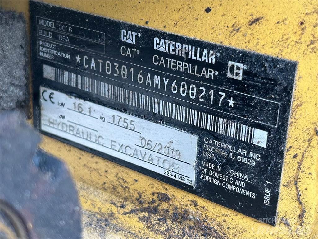 CAT 301.6 Mini bagri <7t