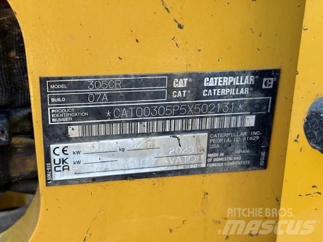 CAT 305 Mini bagri <7t