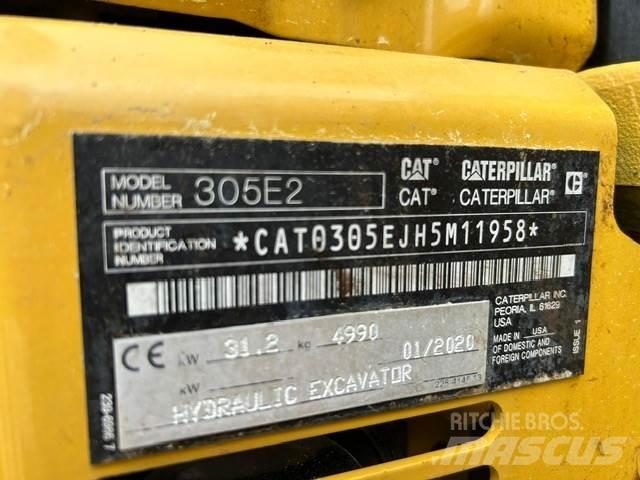 CAT 305E2 Mini bagri <7t
