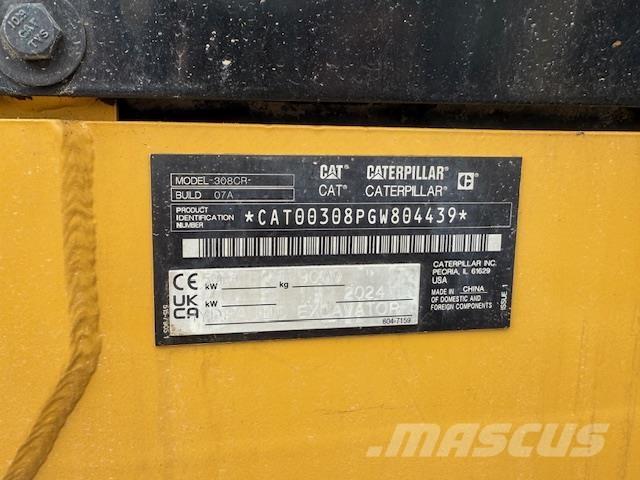 CAT 308 CR Mini bagri <7t