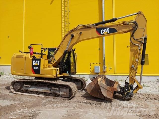 CAT 316FL Bagri goseničarji