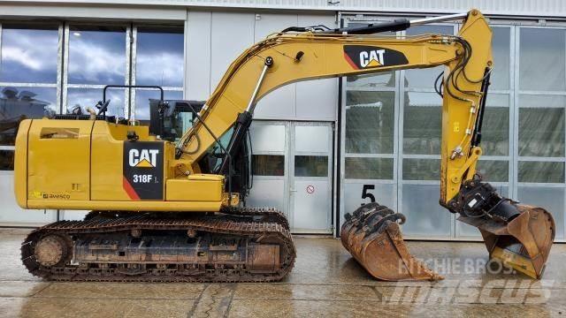 CAT 318F CW30s Bagri goseničarji