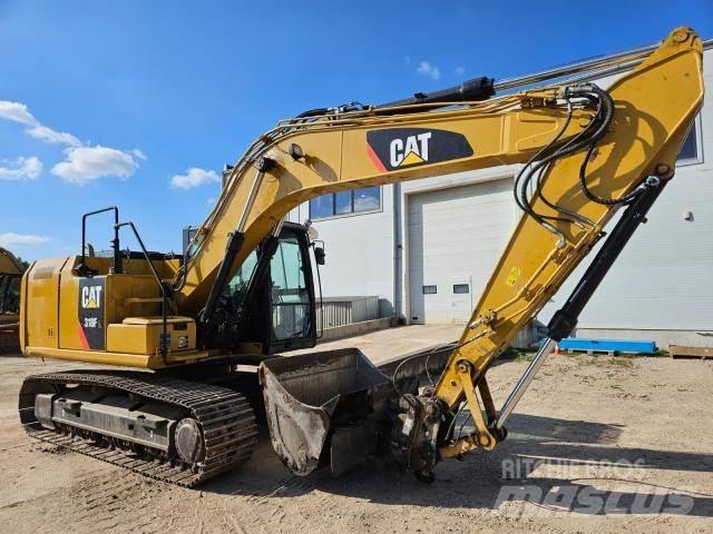 CAT 318FL Bagri goseničarji