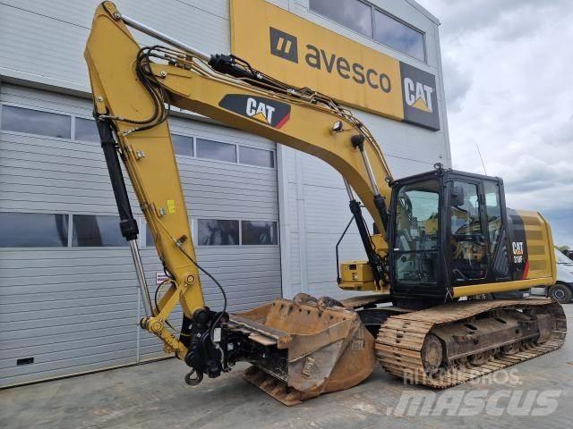 CAT 318FL Bagri goseničarji