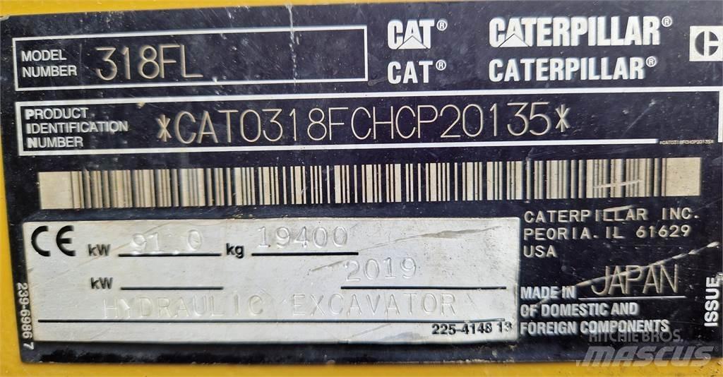 CAT 318FL Bagri goseničarji