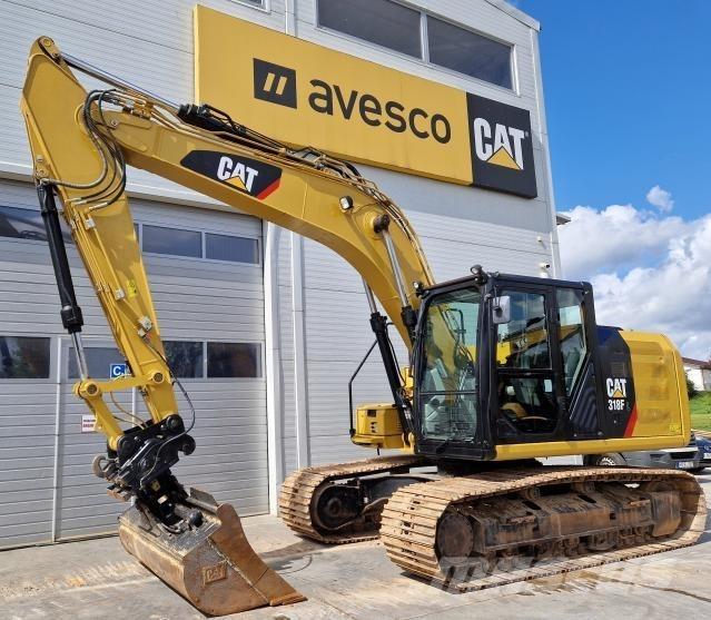 CAT 318FL Bagri goseničarji