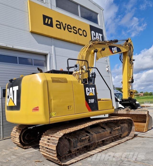 CAT 318FL Bagri goseničarji