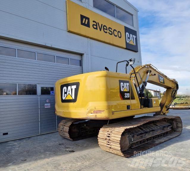 CAT 320-07 Bagri goseničarji