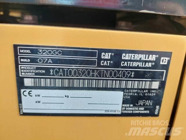 CAT 320GC Bagri goseničarji