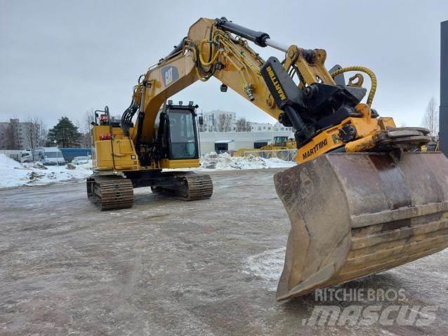 CAT 325F Bagri goseničarji