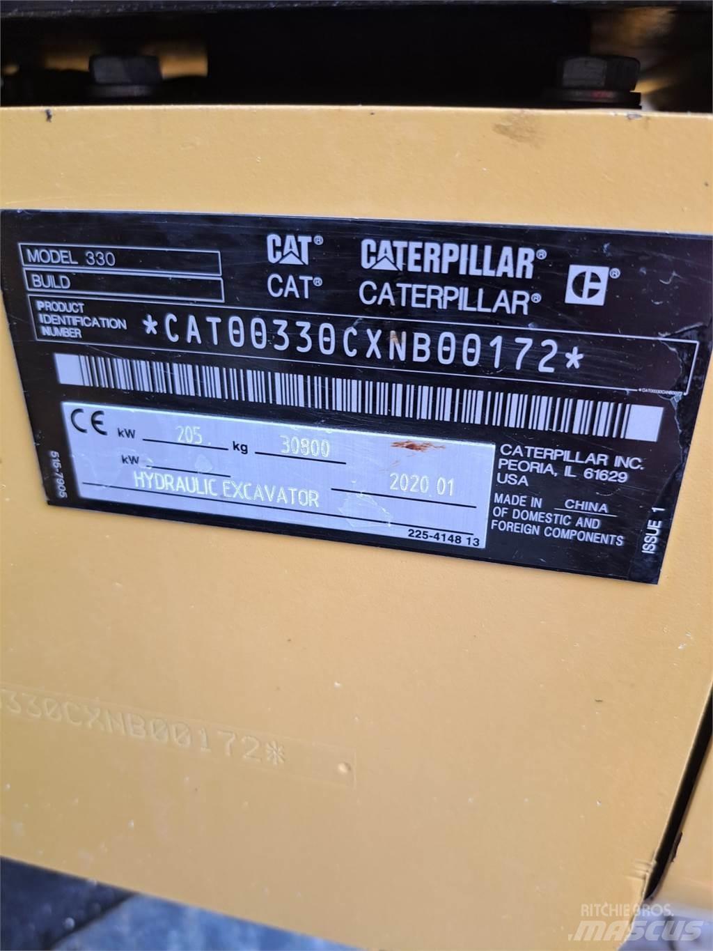 CAT 330 Bagri goseničarji
