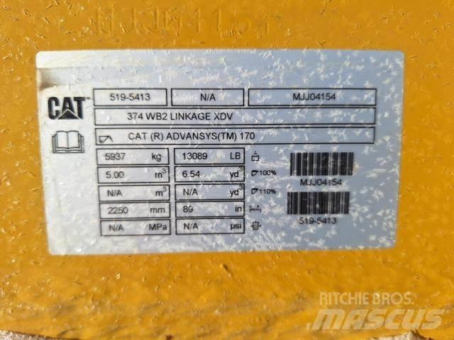 CAT 374 Bagri goseničarji