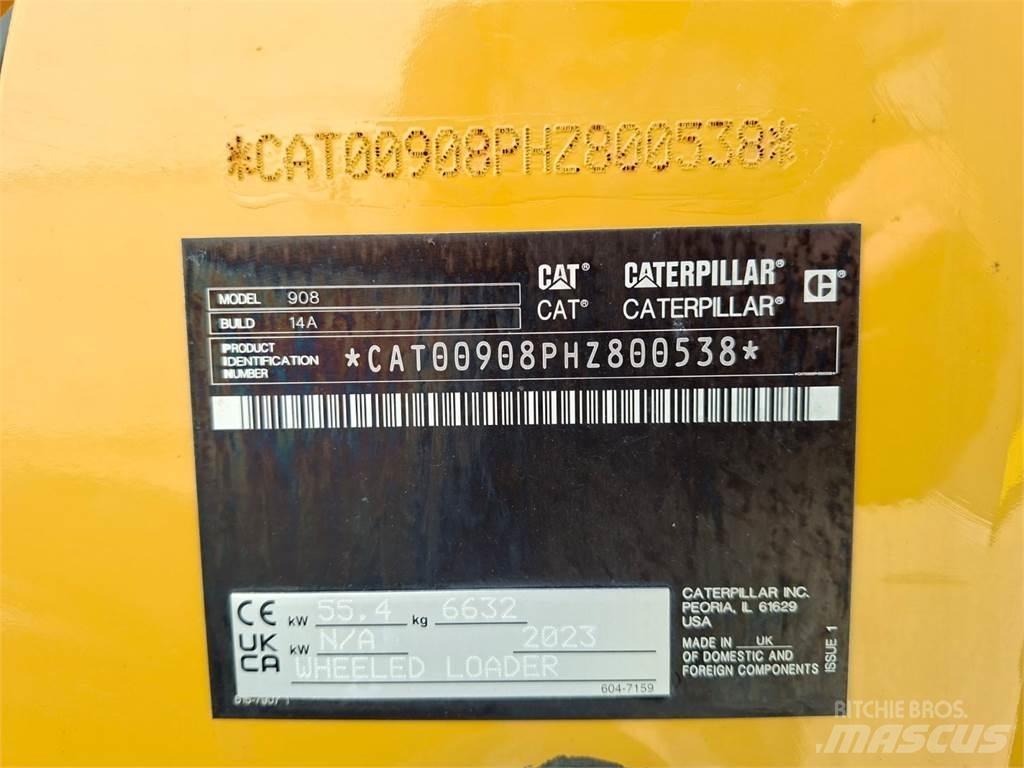 CAT 908 Kolesni nakladalci