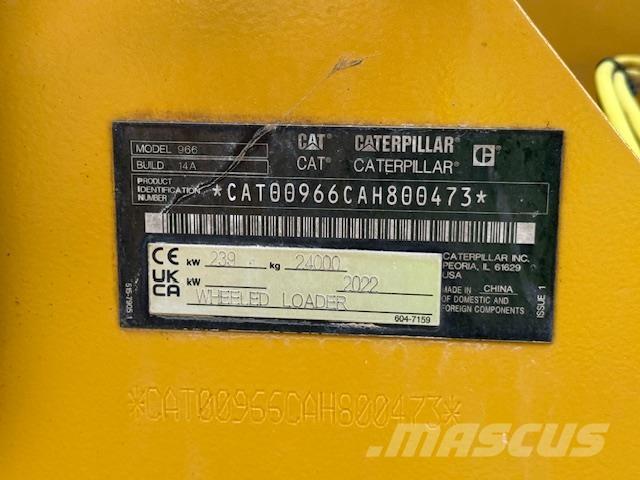 CAT 966 Kolesni nakladalci