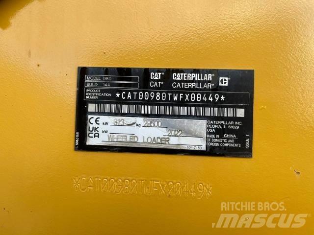 CAT 980 NG Kolesni nakladalci