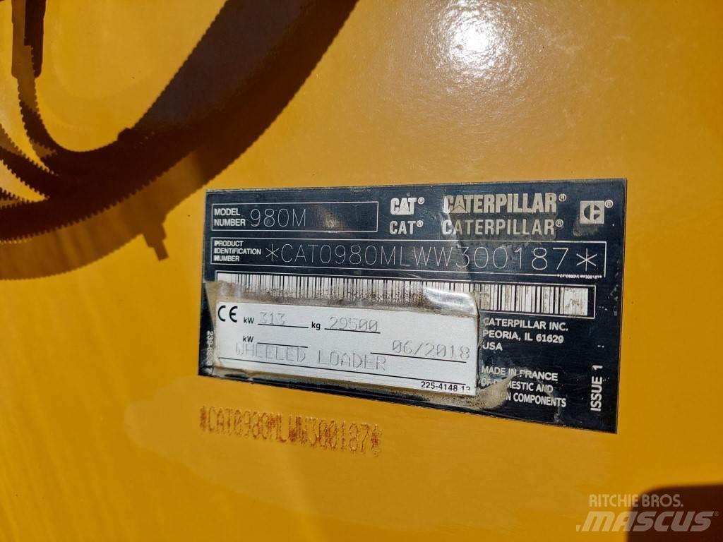 CAT 980M Kolesni nakladalci